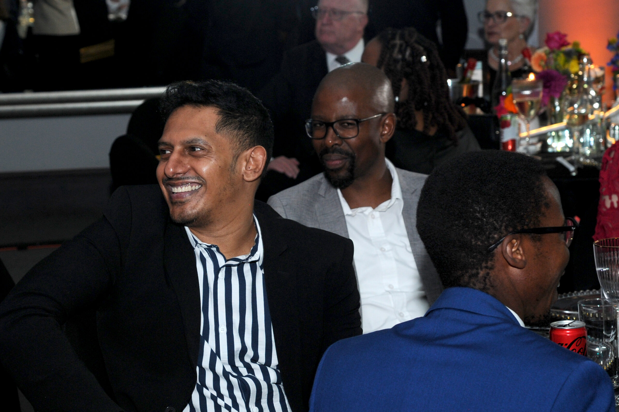 Joyful laughter shared among peers — the best kind of connection
